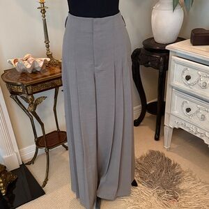 Commense Classic Gray Wide-Leg Pants